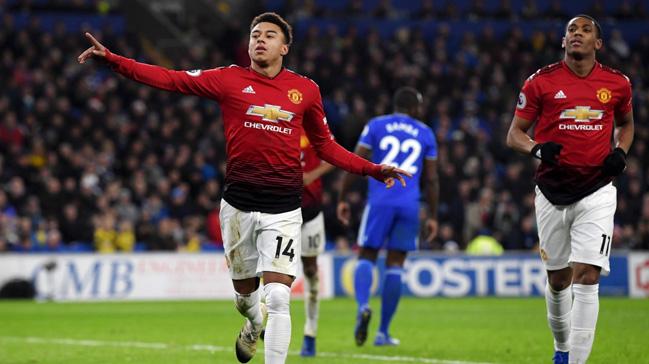 Manchester United, deplasmanda Cardiff City'yi 5-1 malup etti