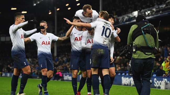 Tottenham deplasmanda Everton' parampara etti: 2-6