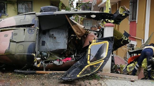 Sancaktepe'deki helikopter kazasnda yaralanan askerimiz ehit oldu