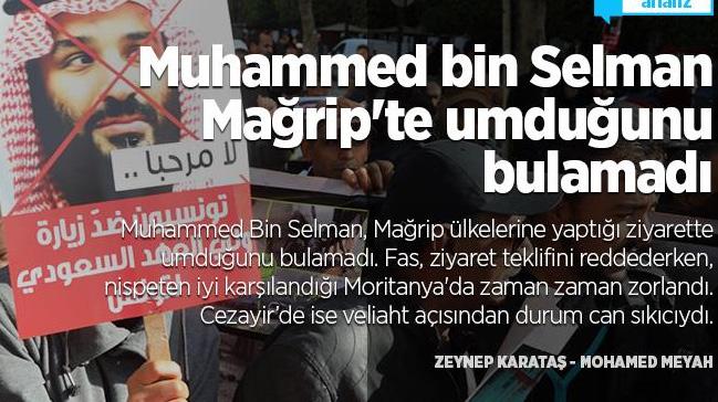 Muhammed bin Selman Marip'te umduunu bulamad