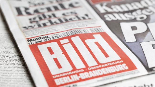 Alman Bild gazetesinin cami haberi byk tepki ekti