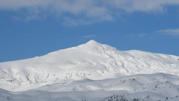 Nemrut Da, kar ya ile beyaza brnd