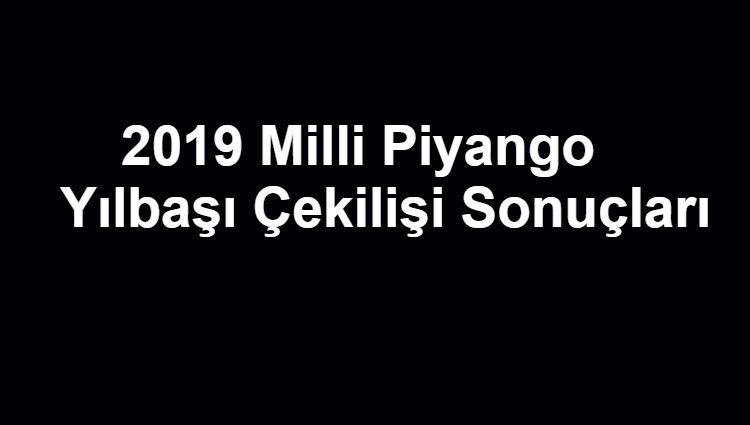 2019 Milli Piyango zel ekili Sonular! Milli Piyango sonucu Sral Tam Liste! 