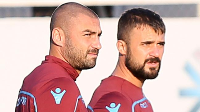 Trabzonspor'un kamp kadrosuna Burak Ylmaz, Onur Kvrak ve Olcay ahan dahil edilmedi