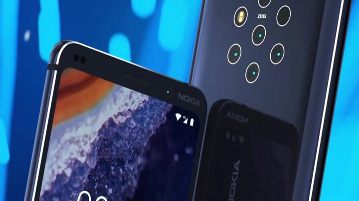 Nokia'nn 5 kameral cep telefonunda ekran zerinde parmak izi okuyucusu olacak 