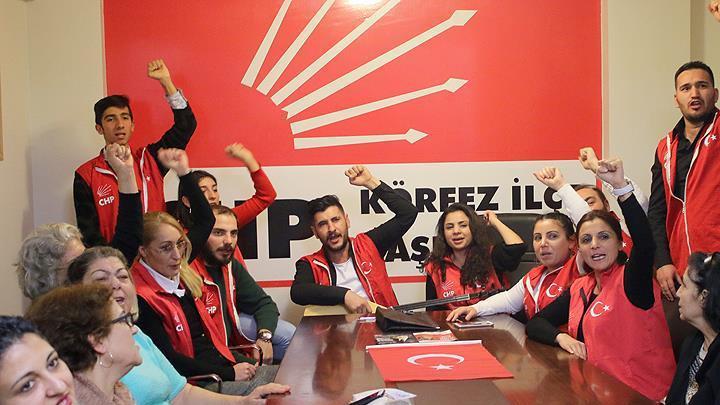 Kocaeli'de CHP'lilerden aday tepkisi