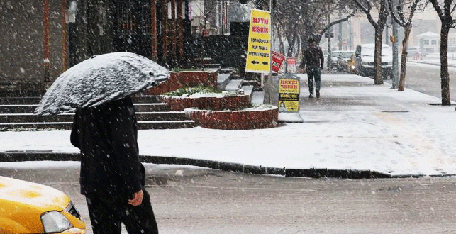 Meteoroloji saat verdi! Kar geliyor