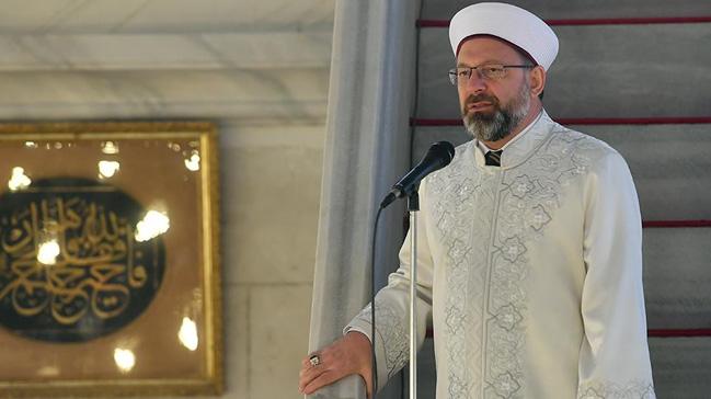 Diyanet leri Bakan Erba'tan Almanya'da cuma hutbesi