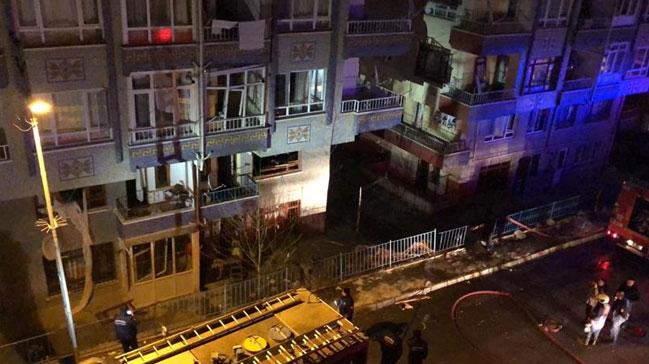 Ankara Pursaklar'da doal gaz patlamas: 7 yaral