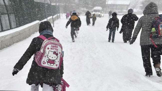 Samsun, orum ve Kastamonu'da eitime kar engelli