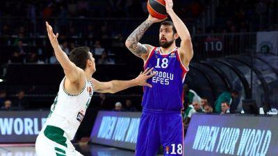 Anadolu Efes'te Adrien Moerman ov yapt! 58-79