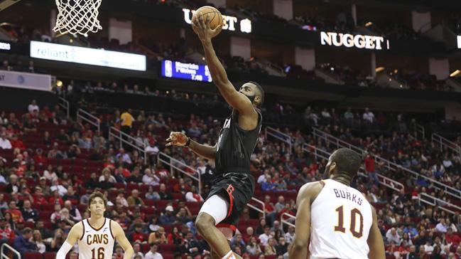 James Harden'n 43 say att mata Houston Rockets, Cavaliers' 141-113 yendi