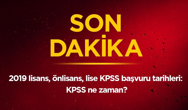 KPSS bavuru tarihi akland