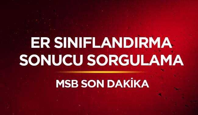 2019 Er snflandrma sonucu ne zaman aklanacak" E devlet er snflandrma MSB son dakika 