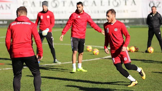 Sivasspor'da Aytemiz Alanyaspor ma hazrlklar