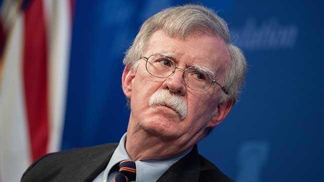 Trump, Bolton' yedee ald