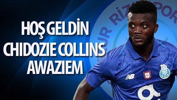 aykur Rizespor Chidozie Collins Awaziem'i kadrosuna katt