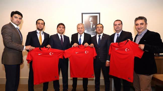 Özbekistan Futbol Federasyonu'ndan TFF'ye ziyaret