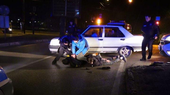 Bursa'da polis pheli kovalamacas: 5 gzalt