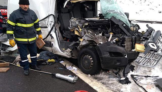 Bolu'da trafik kazas: 1 l, 1 yaral