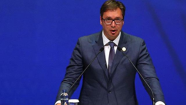 Srbistan Cumhurbakan Vucic: Trkiye ve Srbistan arasndaki ilikilerden gurur duyuyorum