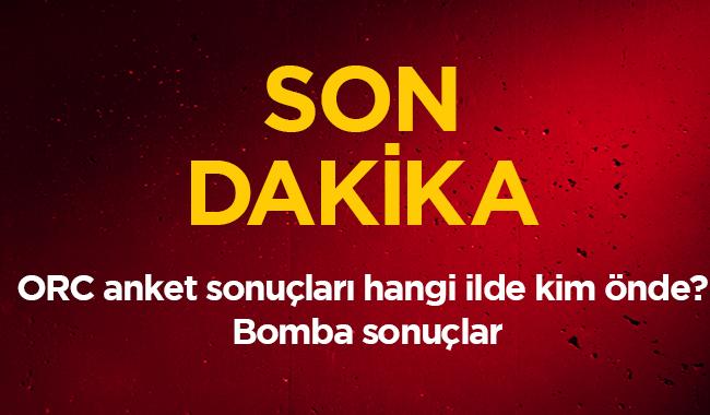 Son Dakika... 2019 yerel seim anket sonular - l il parti oy oranlar hangi ilde hangi parti nde" 