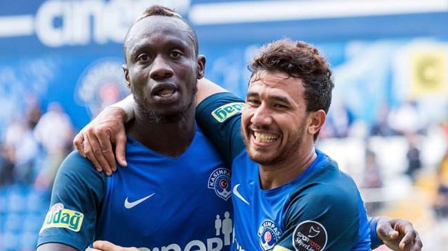 Kasmpaa'da Diagne ve Trezeguet idmana kmad