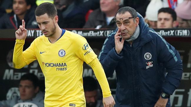 Maurizio Sarri: Eden Hazard istedii kulbe gidebilir