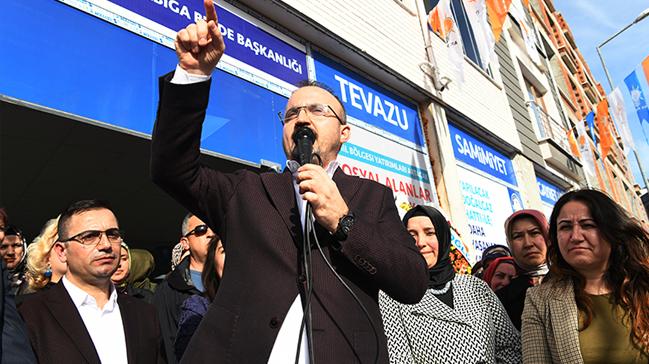 AK Parti Grup Bakanvekili Blent Turan: HDP ile CHP'nin hibir farknn olmadn adaylarda grdk