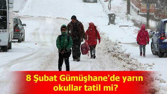 Gmhane  yarn okullar tatil mi  Gmhane kar tatili  8 ubat Gmhane tatil  valilik  meb  kar  tatil  okullar tatil mi fotoraflar resimleri