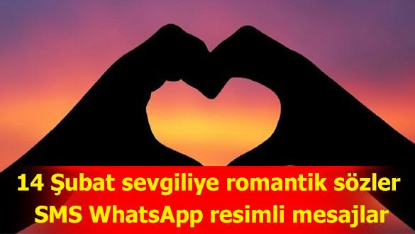 14 ubat sevgiliye romantik szler - 14 ubat SMS WhatsApp resimli mesajlar