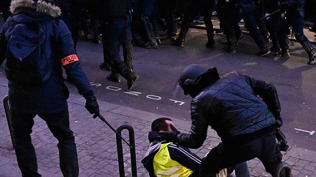 Fransa'da polis iddet uygulad phesiyle 140 adli soruturma balatld