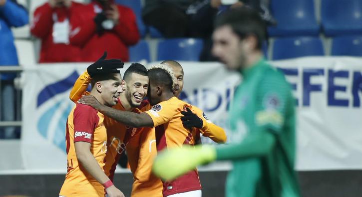 Kasmpaa 1-4 GS zet anlar: Kasmpaa Galatasaray ma zeti golleri