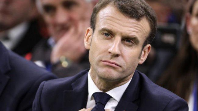 Macron'un eski danman tutukland 