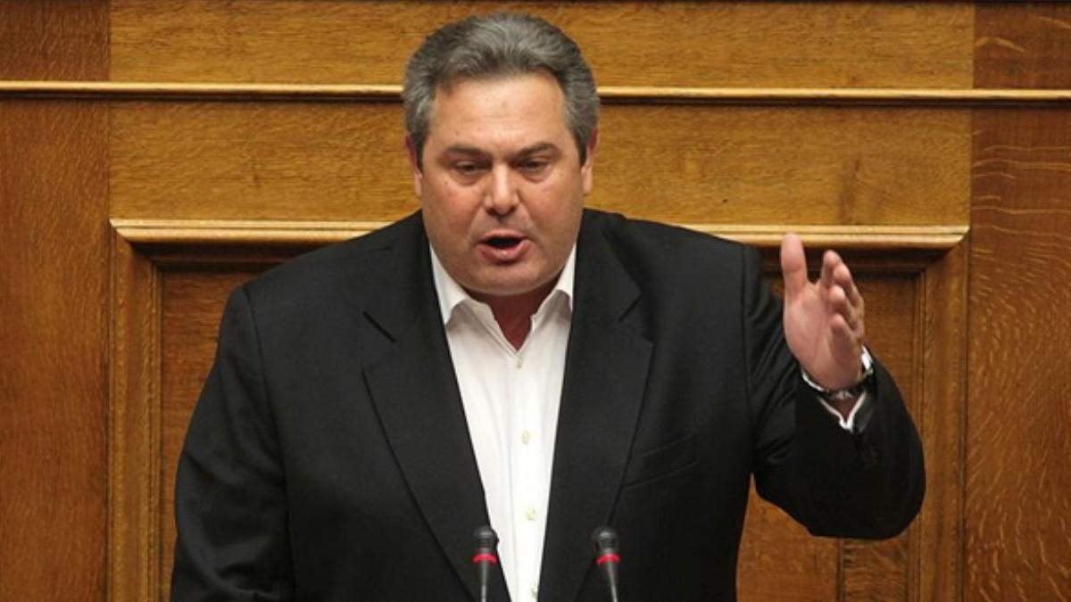 Yunanistan'n eski Savunma Bakan Kammenos, skp tehdit etti: 20 dakikalk ii var