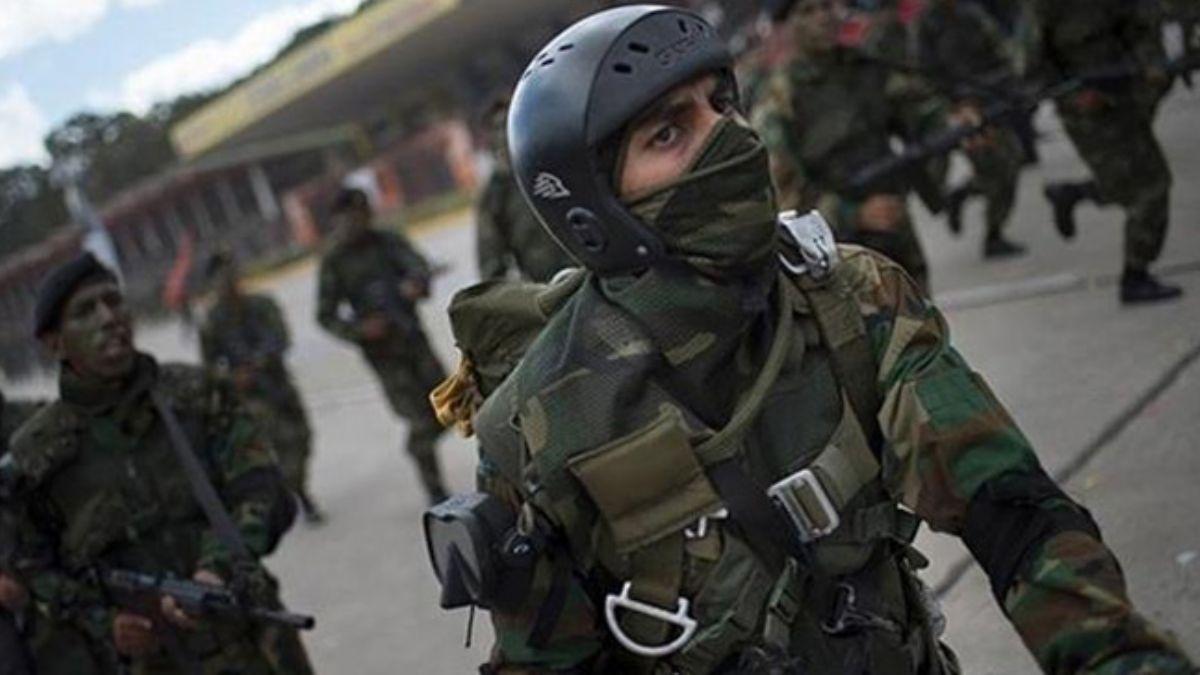Venezuela ordusu ile yerli halk arasnda atma