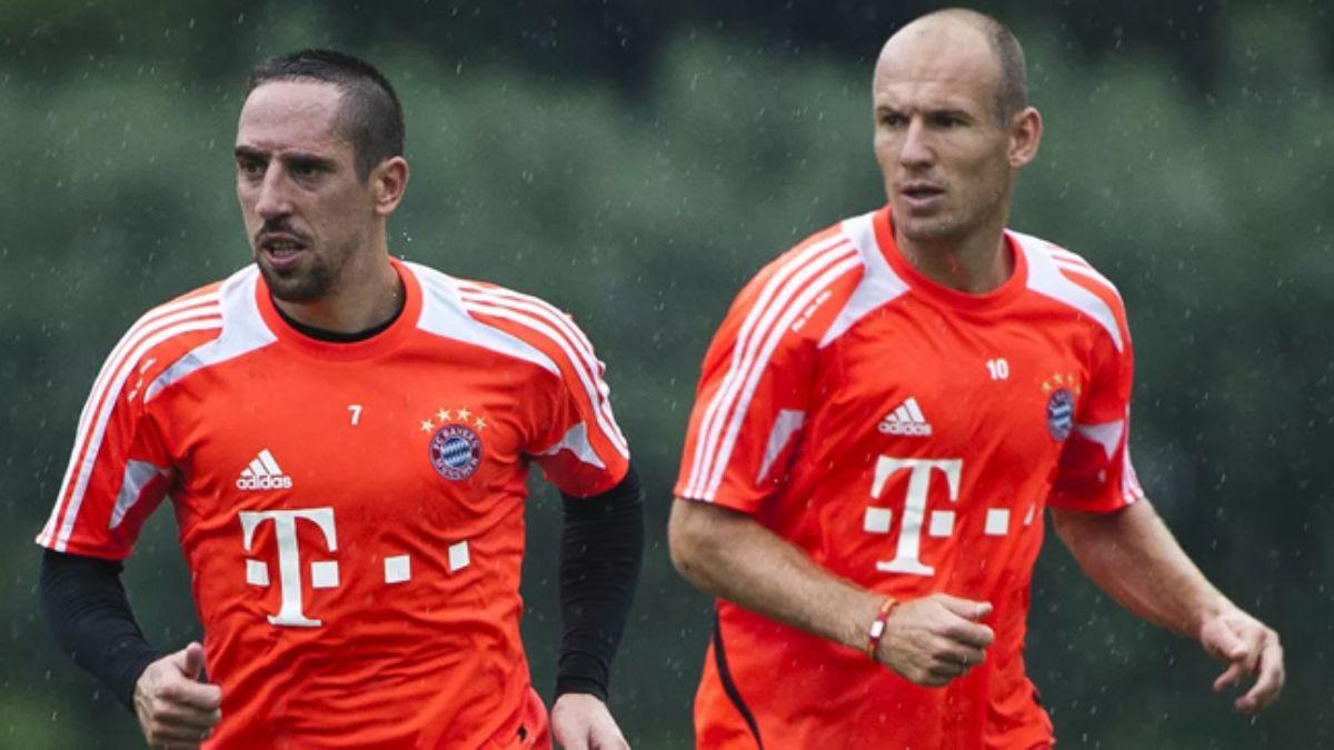Bayern Mnih'te Franck Ribery ve Arjen Robben ile sezon sonunda yollarn ayrlaca akland