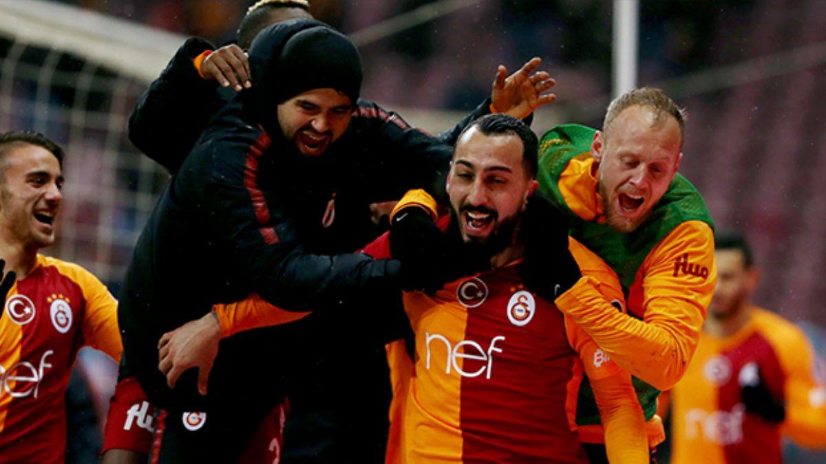 Galatasaray son dakikada kazand