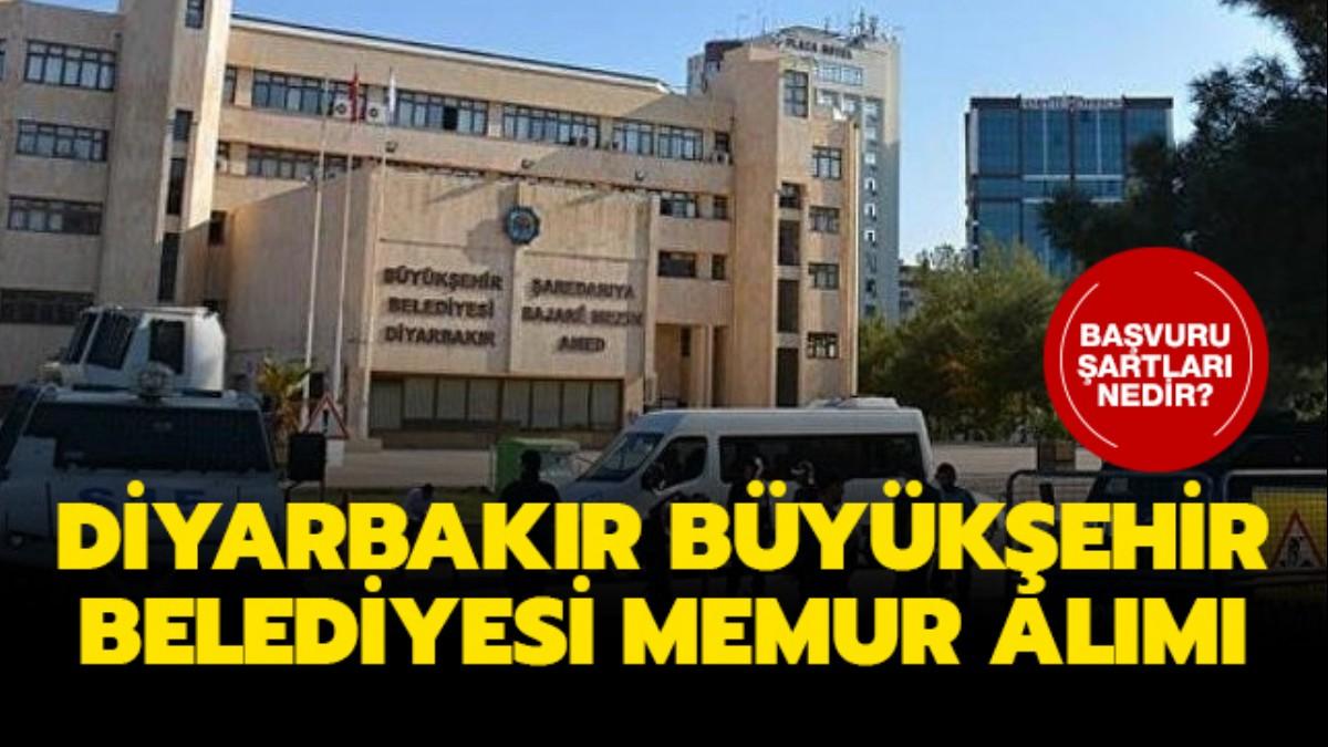 Diyarbakr Bykehir Belediyesi personel alm yapyor