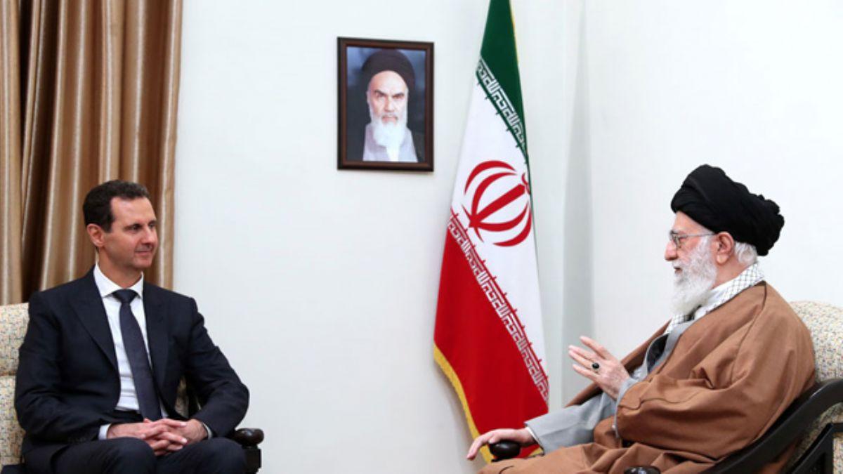 Esed, Hamaney ve Ruhani ile Tahran'da grt