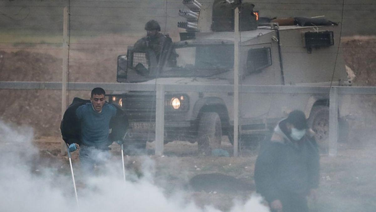 srail askerleri Gazze'de 3 Filistinliyi yaralad