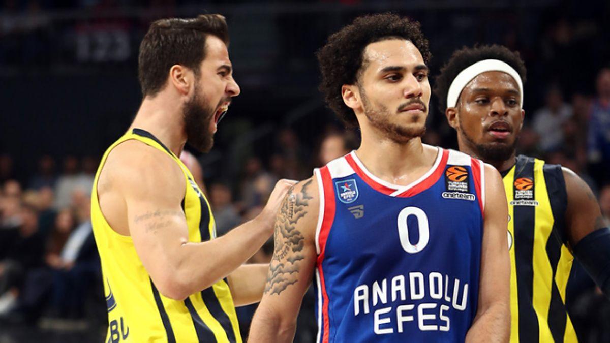 THY Avrupa Ligi'nde Fenerbahe Beko, yarn evinde Anadolu Efes'i arlayacak