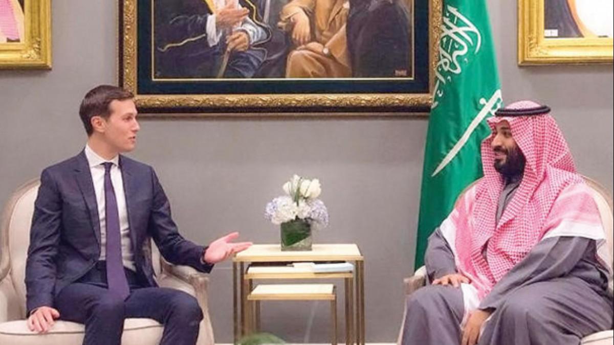 Kushner Ankara ziyaretinden sonra Suudi Arabistan'a giderek Prens Selman ile grt