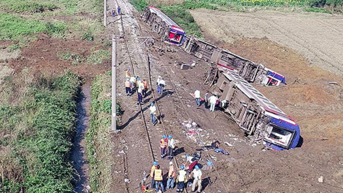 orlu'da 25 kiinin ld tren kazasnda makinistlere takipsizlik karar verildi