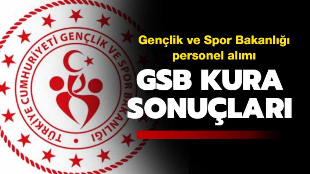 GSB kura sonular ile ilgili aklama yapld