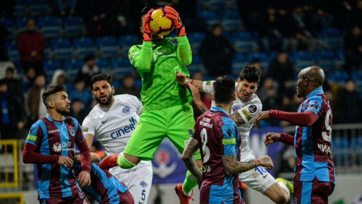 Trabzonspor deplasmanda Kasmpaa ile 2-2 berabere kald