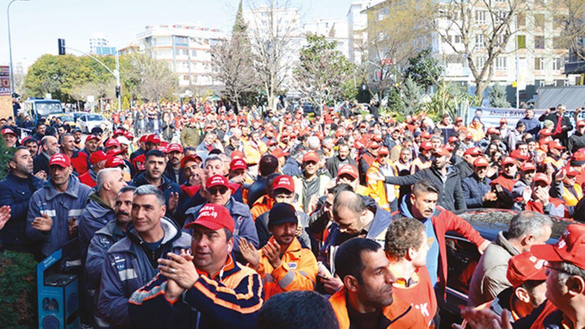 Maltepe'de 'Hakkmz yediler' protestosu