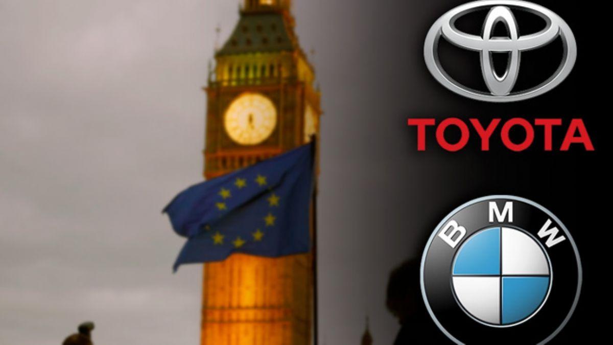 BMW ve Toyota ngiltere'ye Brexit uyars yapt