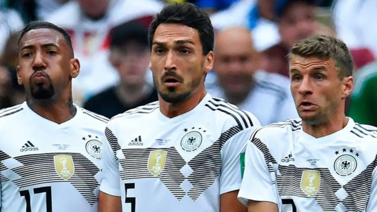 Jerome Boateng, Mats Hummels ve Thomas Mller'e milli takm kaplar kapand