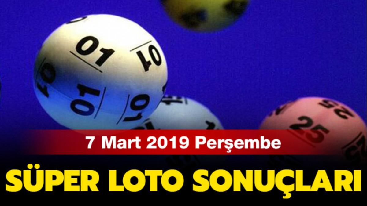 Sper Loto 7 Mart 2019 ekili sonular akland